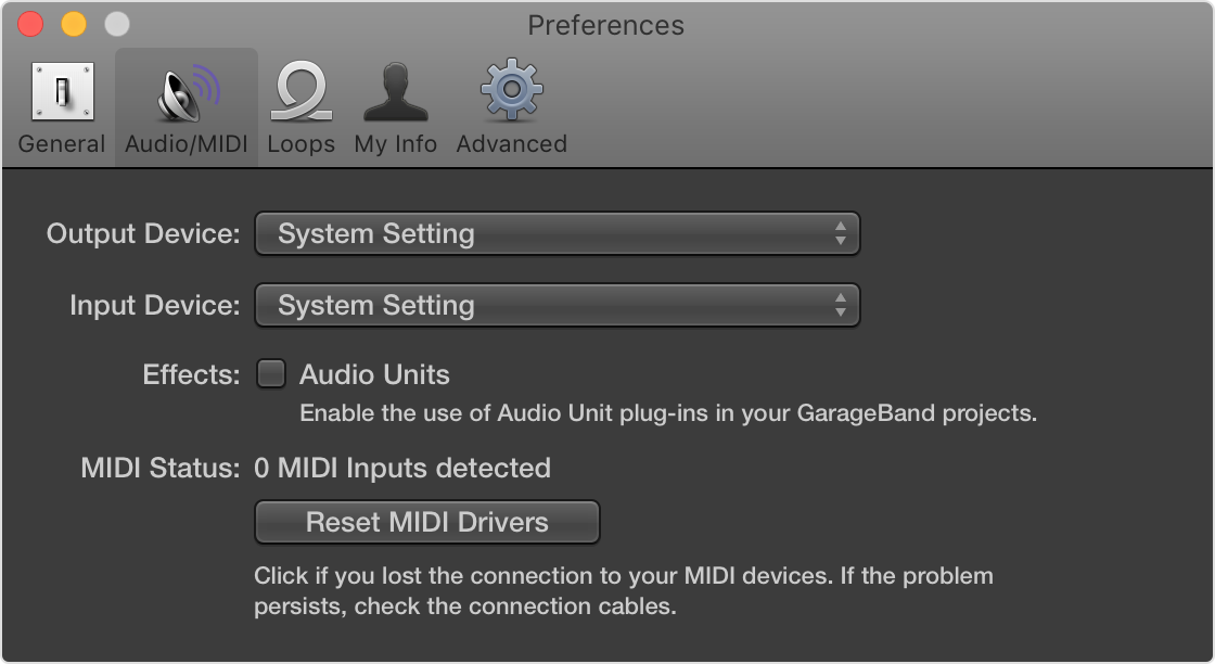 Audio interface for mac garageband 1